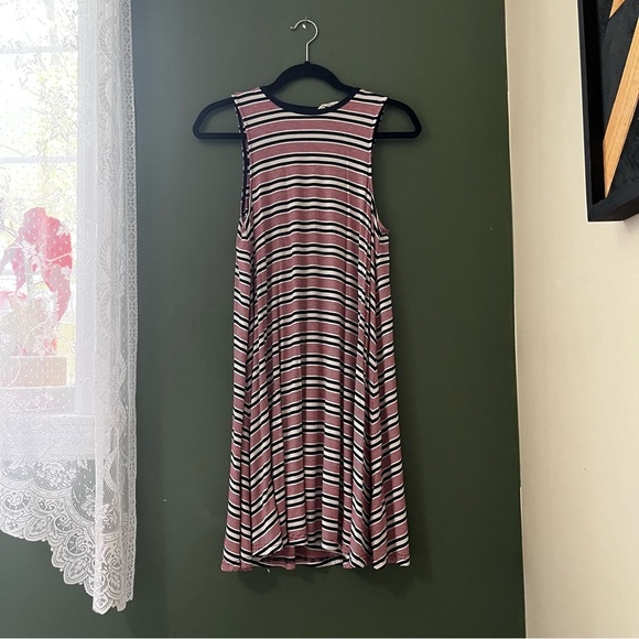 American Eagle soft & sexy Striped Sleeveless Dress size small - Picture 1 of 6